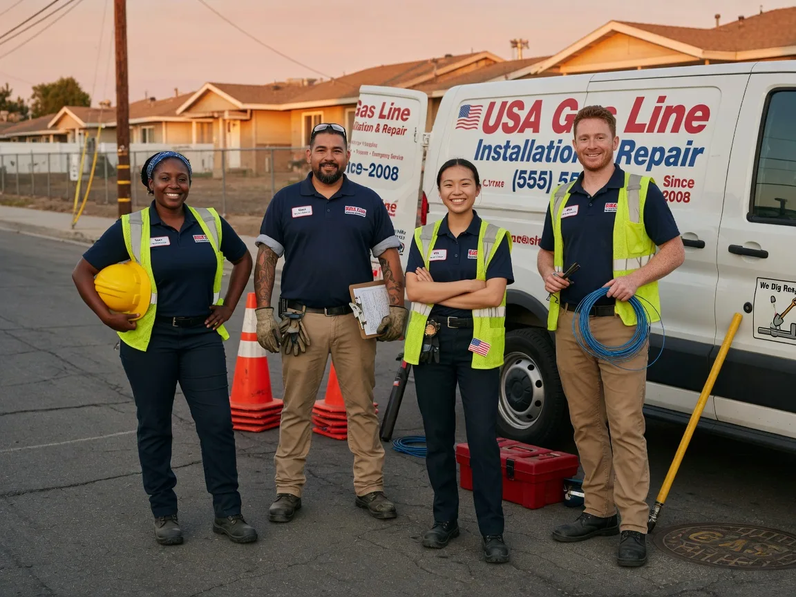 Gas Line Installation company in Topaz, CA